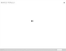 Tablet Screenshot of marcoperulli.com